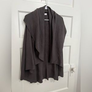 Janice Apparel Gray Poncho Size L